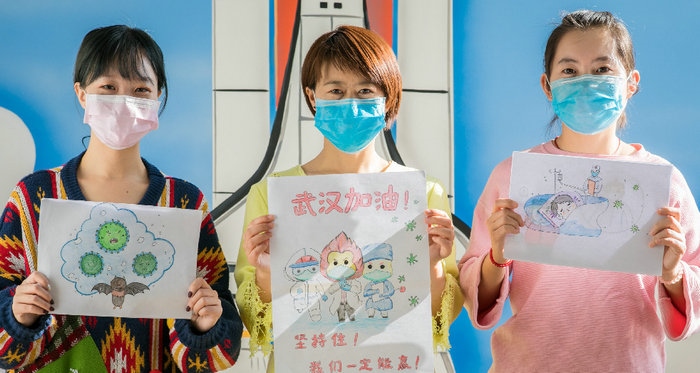 呼和浩特：幼教老師手繪繪本故事助力防疫