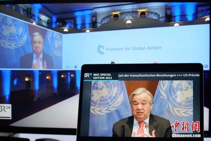 資料圖：聯(lián)合國秘書長古特雷斯。
<a target='_blank' href='http://www.chinanews.com/'>中新社</a>記者 彭大偉 攝