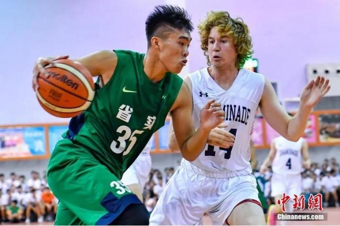 　　資料圖：中美青少年籃球友誼賽。<a target='_blank' href='http://www.chinanews.com/'>中新社</a>記者 陳驥旻 攝