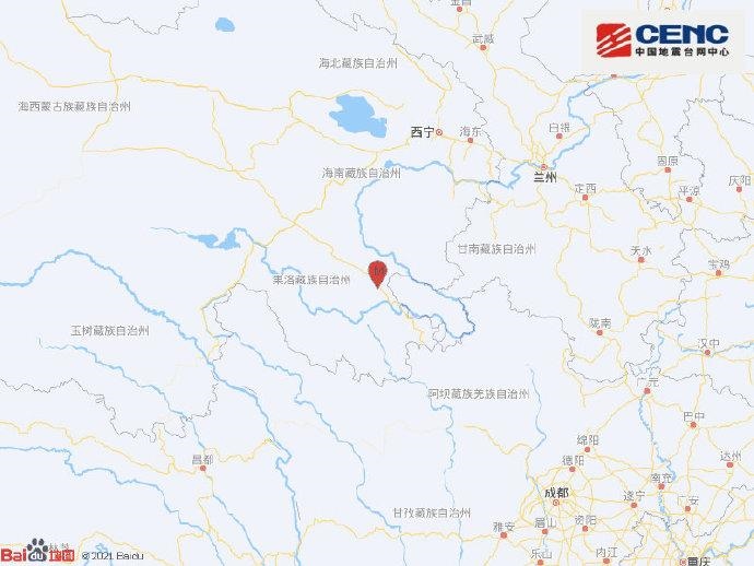 圖片來源：國家地震臺(tái)網(wǎng)微博