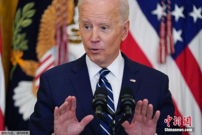 資料圖：美國總統(tǒng)拜登。