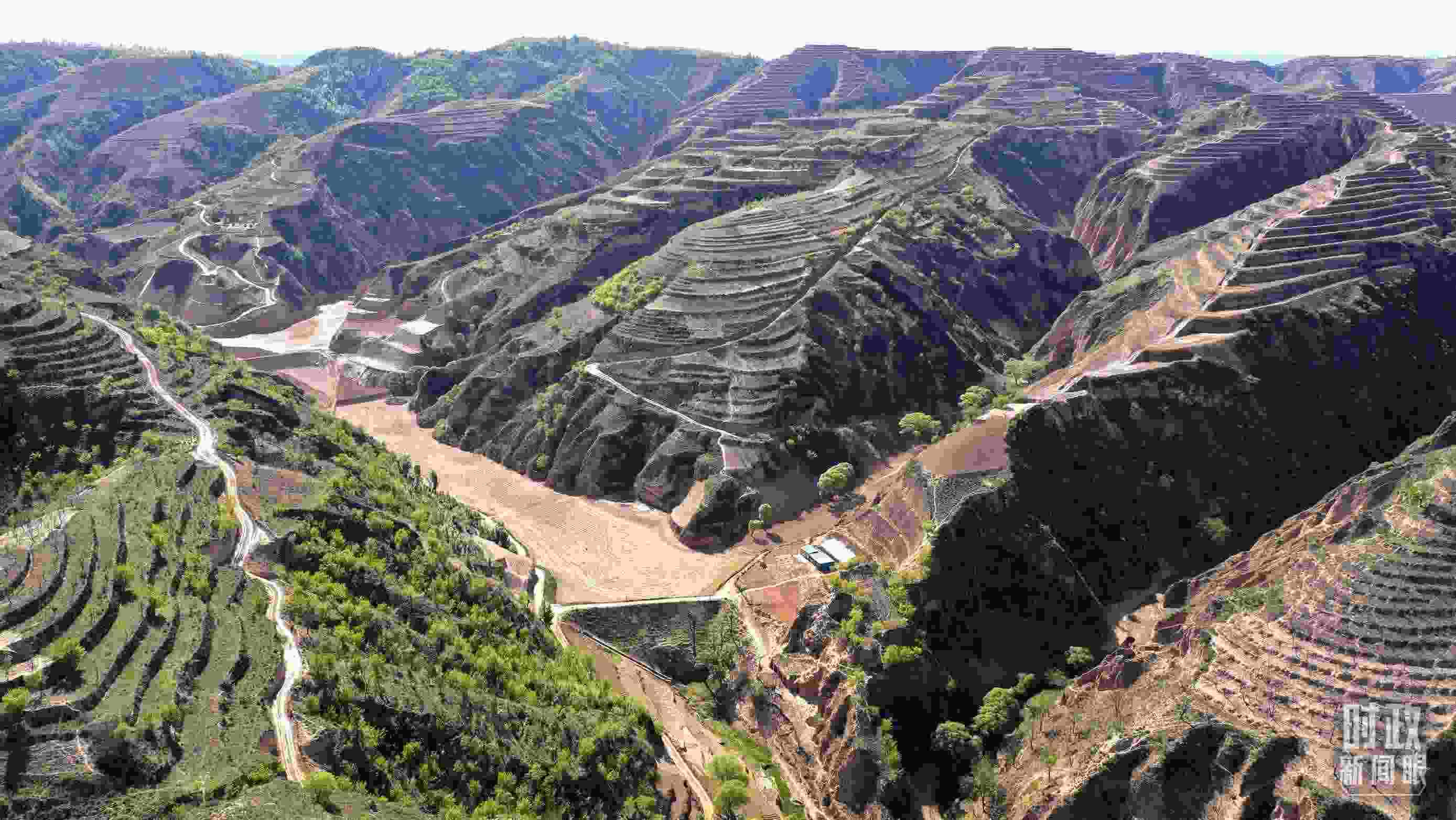 △陜西高原地貌。（圖／視覺中國）