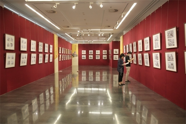 展覽現(xiàn)場(chǎng)。出版社供圖