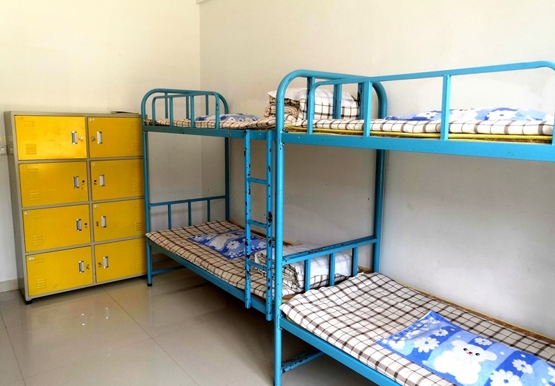 學(xué)生住宿午休的宿舍。人民網(wǎng)記者 孫博洋攝