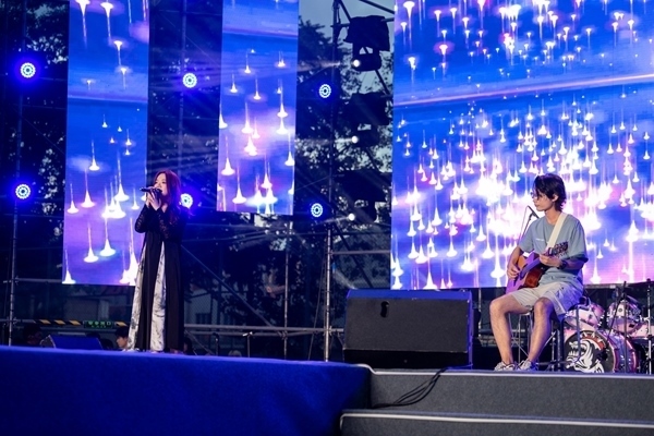 歌會現(xiàn)場。人民網(wǎng)記者 翁奇羽攝