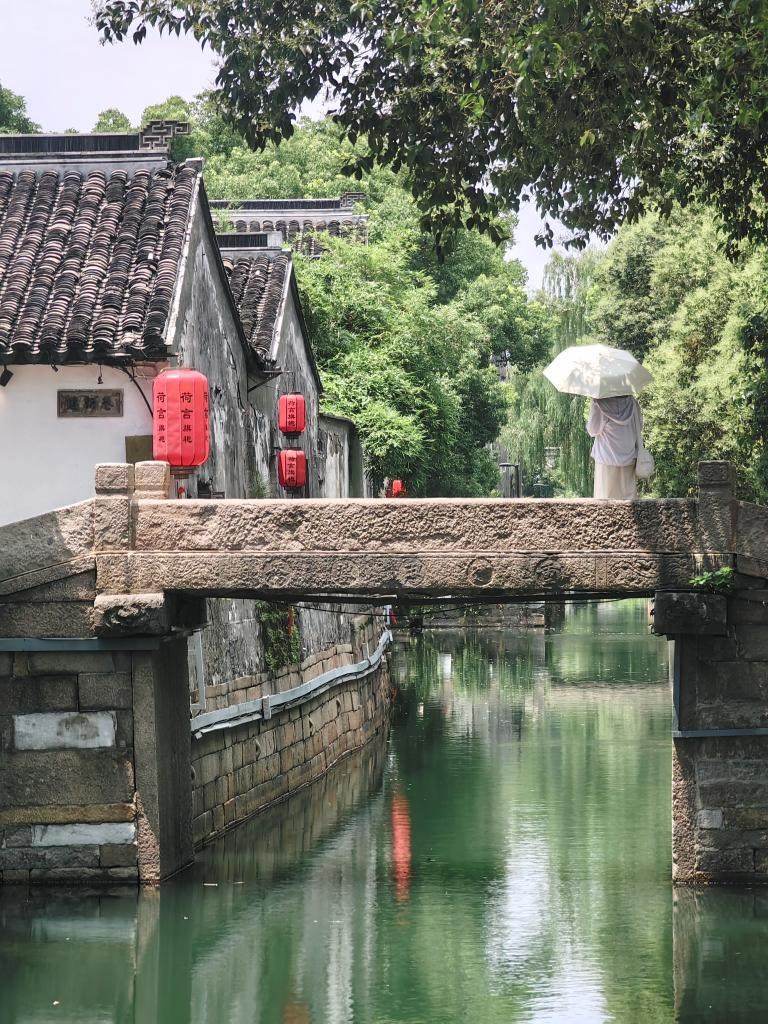 7月6日拍攝的平江歷史文化街區(qū)一景。新華社記者 楊依軍 攝