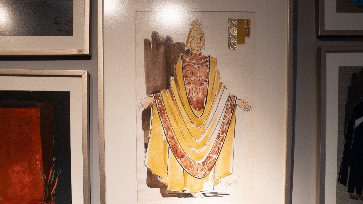 卡贊扎基斯的作品被改編成戲劇。人民網(wǎng)記者 葛泰佚攝