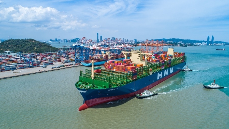 貨物從廈門自貿(mào)片區(qū)運(yùn)往全球。廈門自貿(mào)片區(qū)供圖