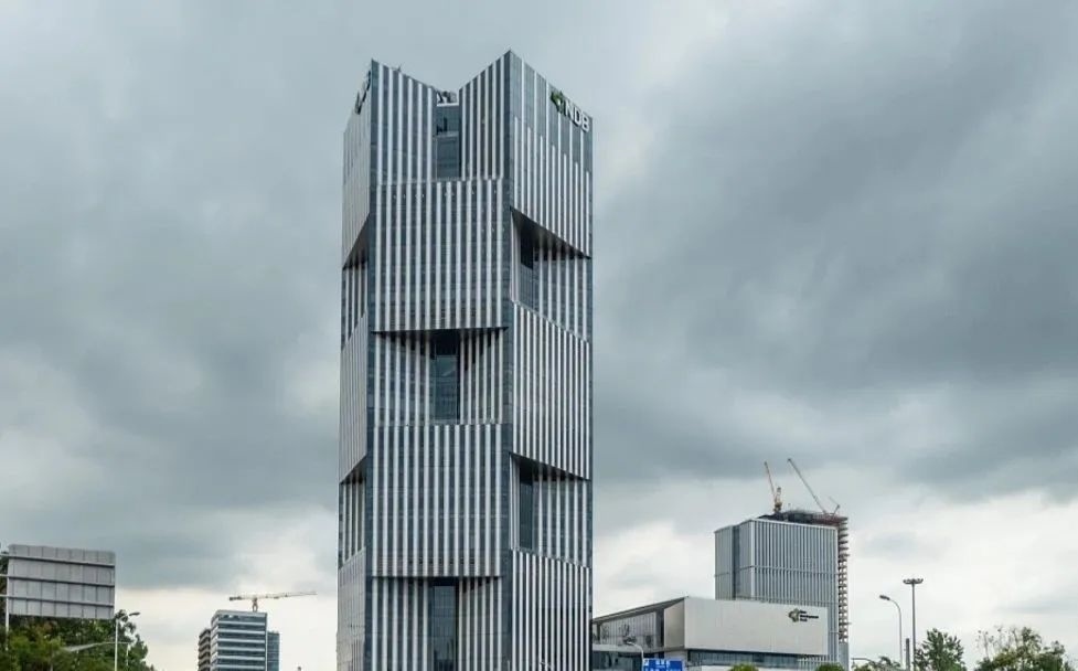 上海浦東新區(qū)，金磚國家新開發(fā)銀行總部大樓。