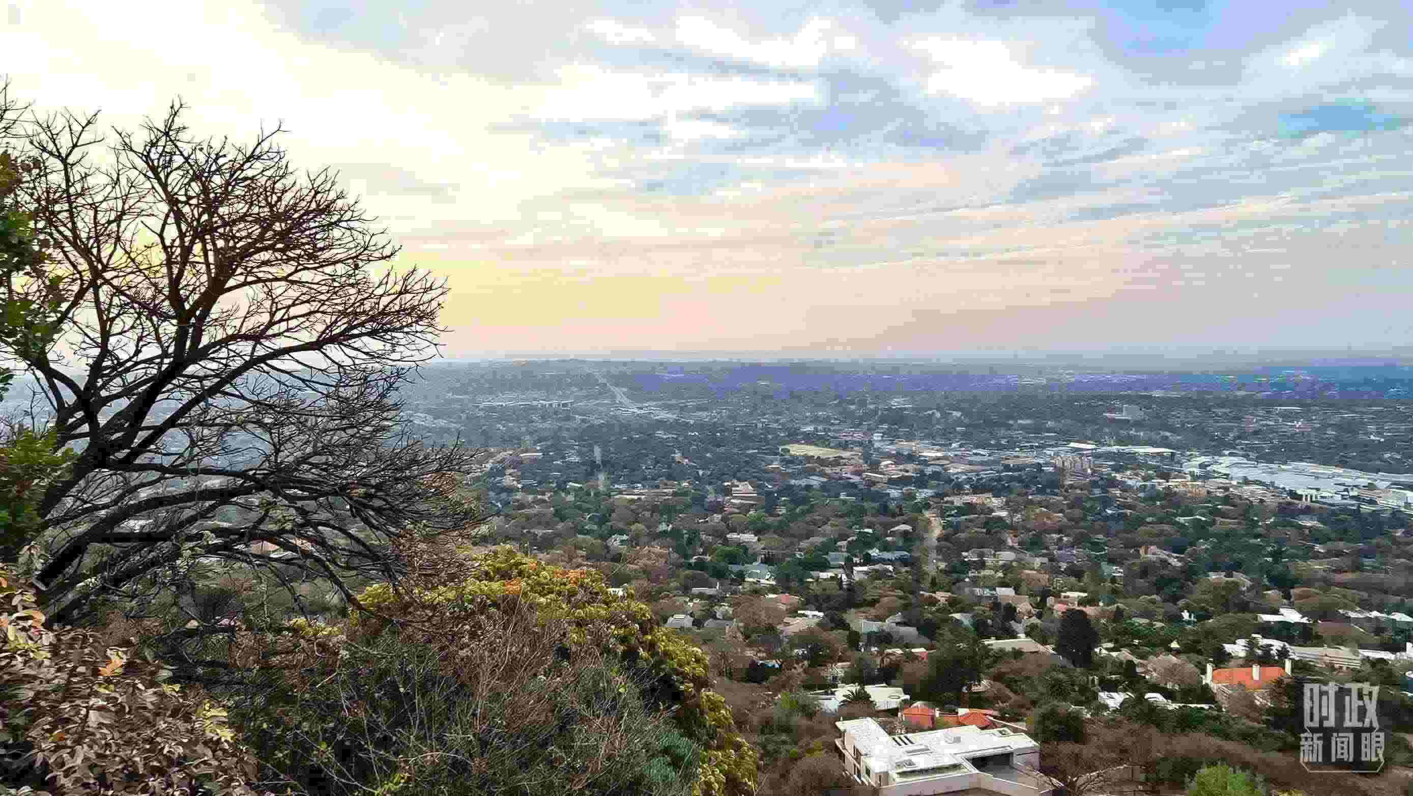 △南非約翰內斯堡。（總臺央視記者韓銳拍攝）