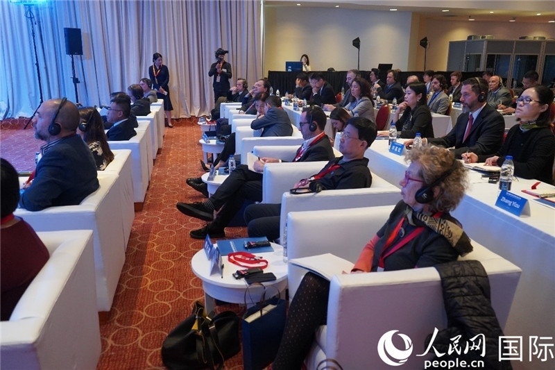 圖為“中拉文明對話論壇”現(xiàn)場。人民網(wǎng)記者 許放攝