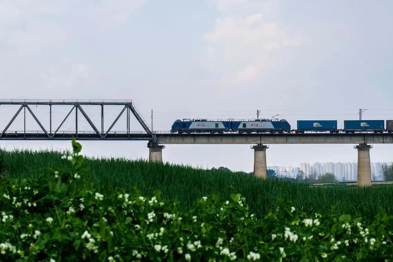 國鐵集團發(fā)布中歐班列全程時刻表成果。國鐵集團供圖