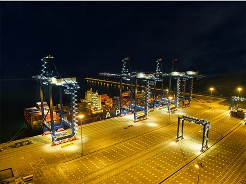 萊基港實行7×24小時裝卸作業(yè)機制。受訪者供圖