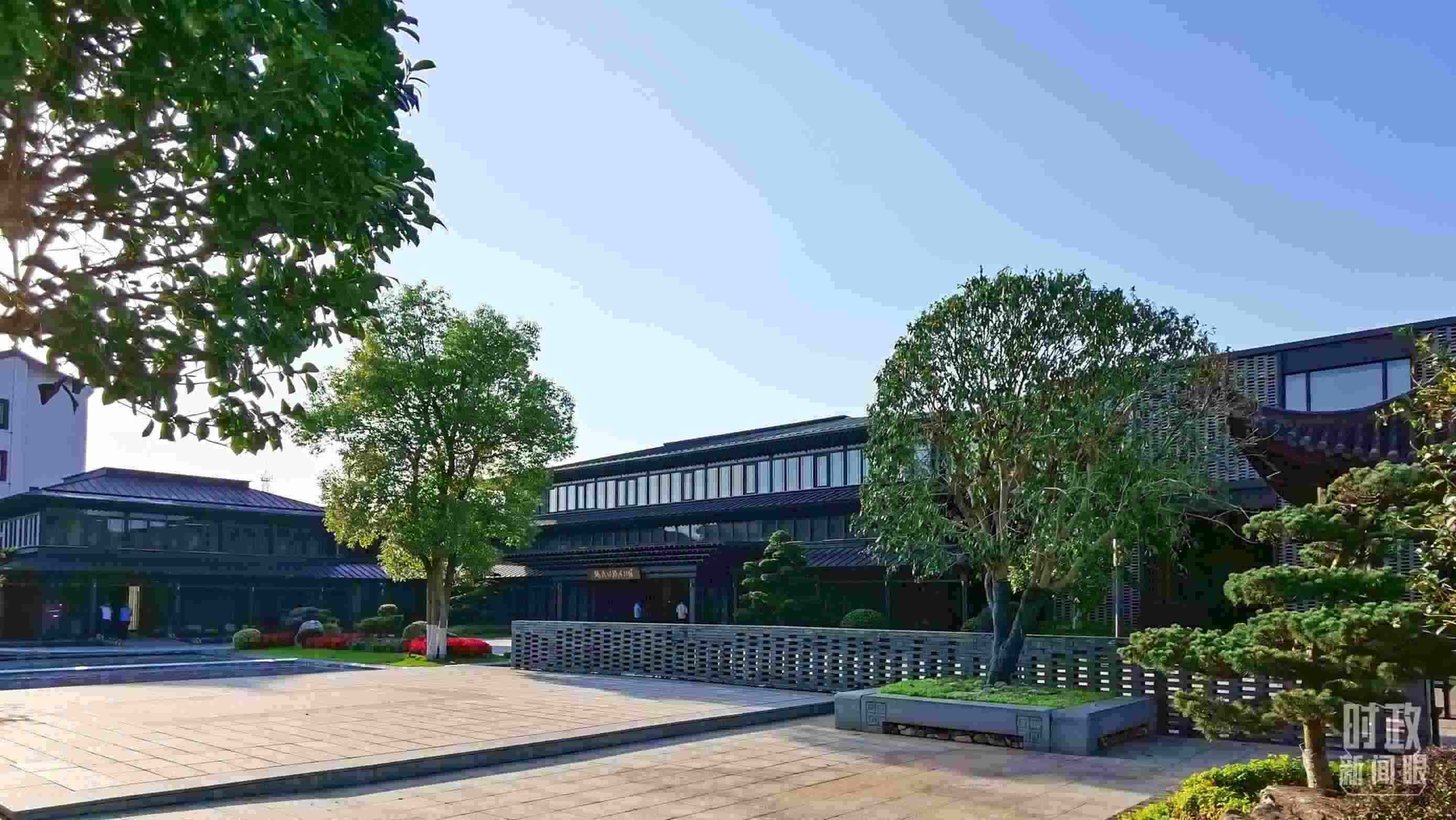 △楓橋經(jīng)驗(yàn)陳列館。（總臺央視記者陳漢章拍攝）