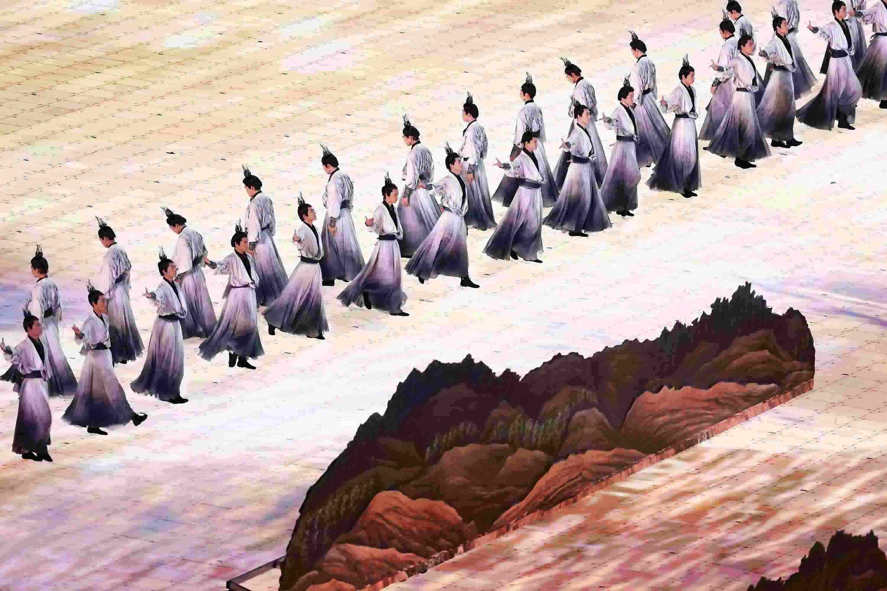 △2023年9月23日，演員在杭州第十九屆亞洲運動會開幕式上表演。