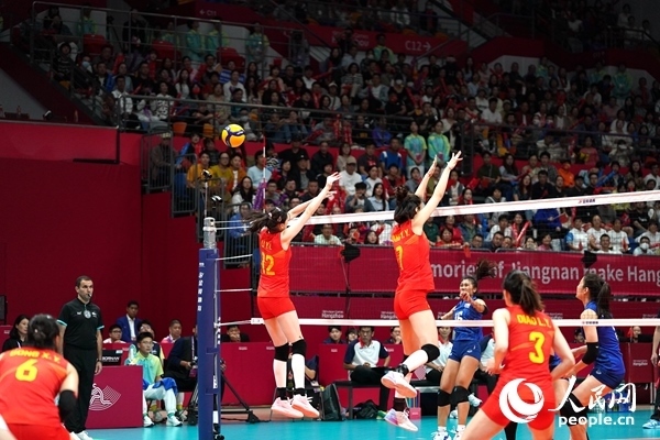 比賽現(xiàn)場。人民網(wǎng)記者 胡雪蓉攝