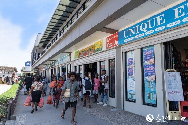 2023年9月12日，所羅門群島首都霍尼亞拉街景。人民網(wǎng) 賀吉攝