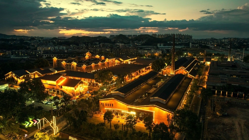 ↑ 景德鎮(zhèn)文創(chuàng)街區(qū)。