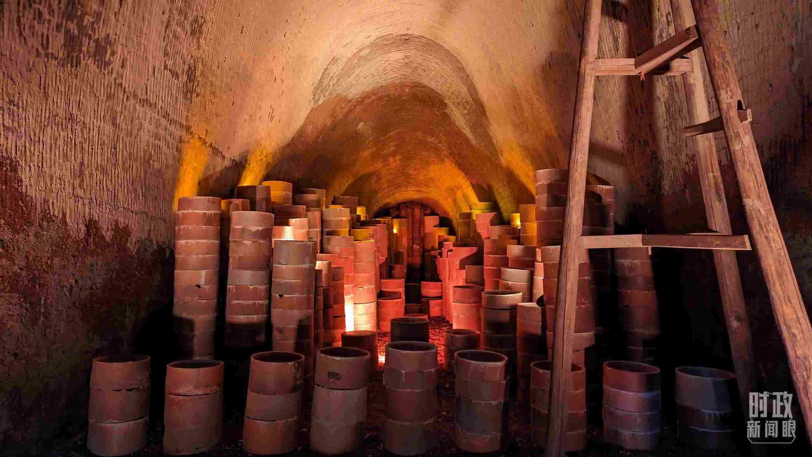 △當(dāng)?shù)噩F(xiàn)存最大的柴窯——徐家窯。（總臺(tái)央視記者朱超拍攝）