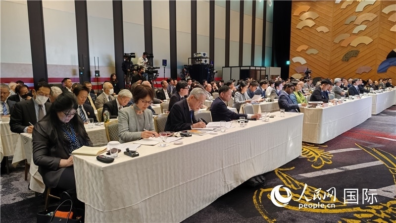 “一帶一路”倡議十周年國際研討會現(xiàn)場。人民網(wǎng) 蔣曉辰攝