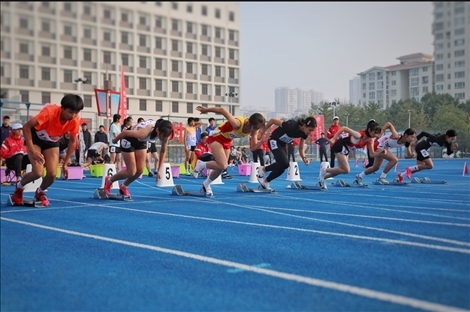 第59屆北京市中學(xué)生田徑運(yùn)動(dòng)會(huì)暨北京學(xué)生金奧運(yùn)動(dòng)隊(duì)田徑運(yùn)動(dòng)會(huì)。北京市教委供圖