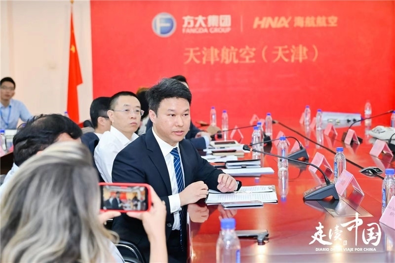 巴航工業(yè)大中華區(qū)商用飛機(jī)客戶支援經(jīng)理?xiàng)詈２?。主辦方供圖