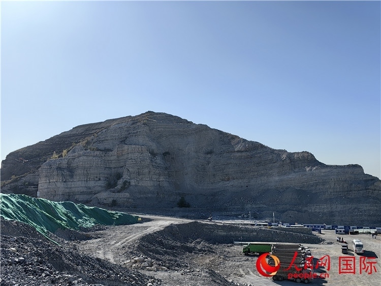 薊州礦山生態(tài)修復項目。人民網記者 符園園攝