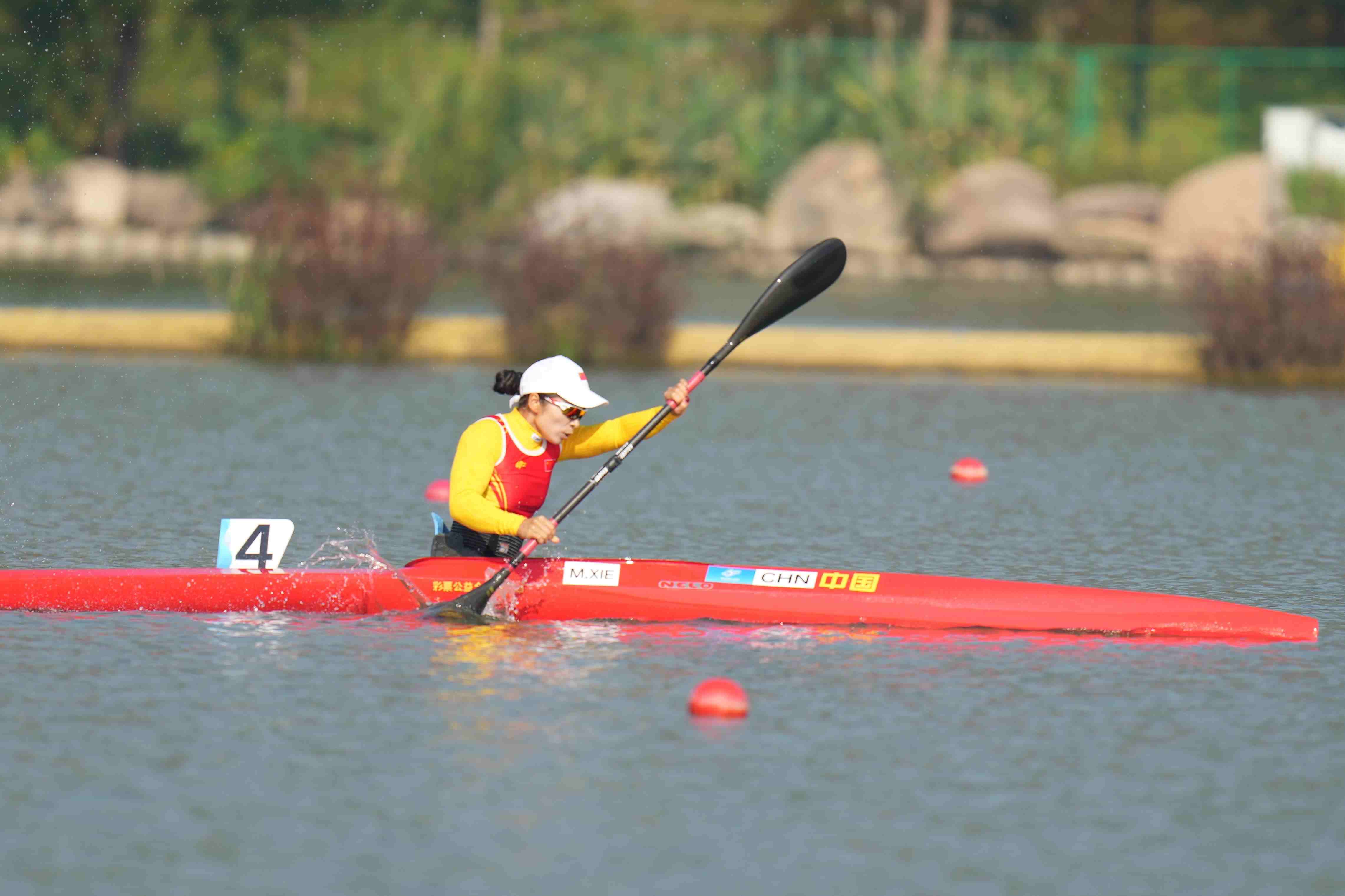 △2023年10月23日，中國(guó)選手謝毛三獲得本屆亞殘運(yùn)會(huì)首金。