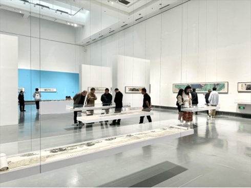 畫(huà)展現(xiàn)場(chǎng)。主辦方供圖