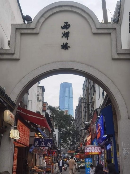 10月25日，太平老街街景。（本報記者 常雯宜攝）