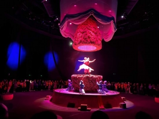 《天釀》演出場(chǎng)景。本報(bào)記者劉書文攝