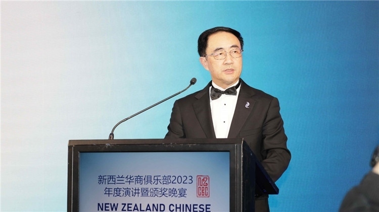 新西蘭華商聯(lián)合總會主席楊健。攝影：張凱