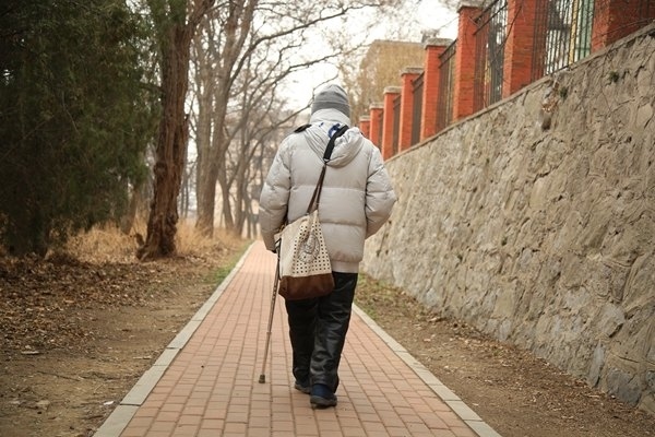 鐘萬(wàn)勰院士在大連理工大學(xué)校園里。周學(xué)飛攝