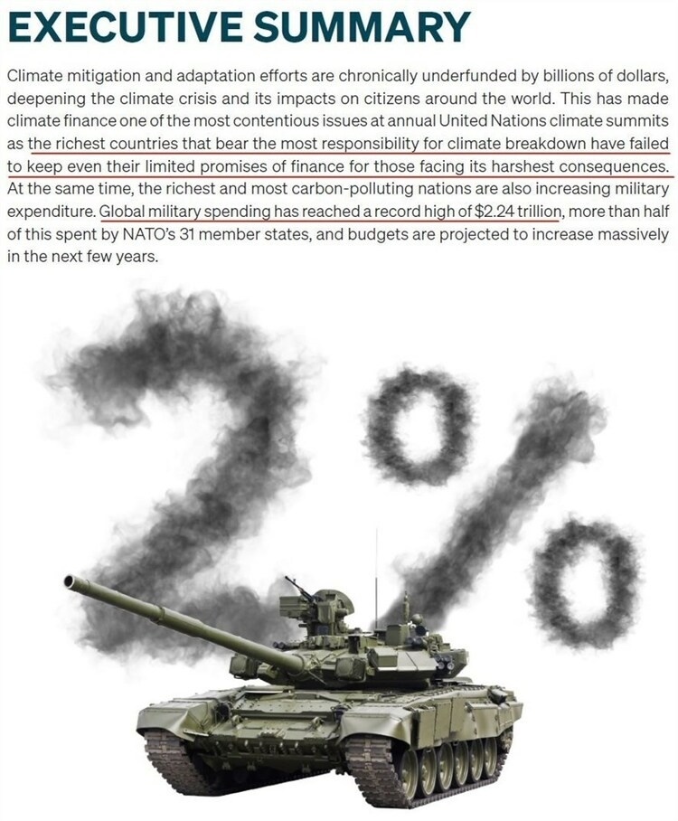 看看北約的“碳足跡”，就知道西方的氣候承諾有多扯