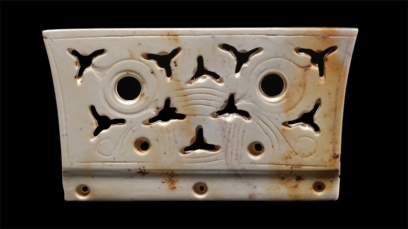 M106出土冠狀器。國(guó)家文物局供圖