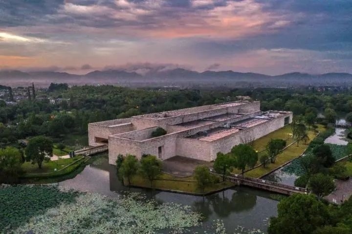 良渚博物院外景。圖源良渚古城微信公眾號(hào)