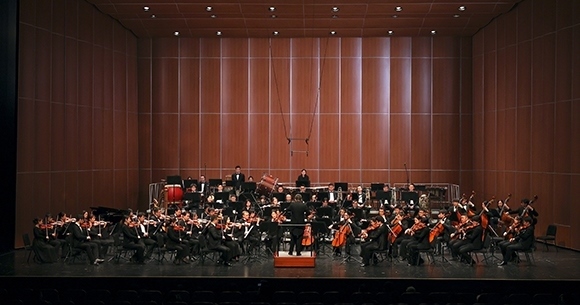 音樂(lè)會(huì)現(xiàn)場(chǎng)。學(xué)校供圖