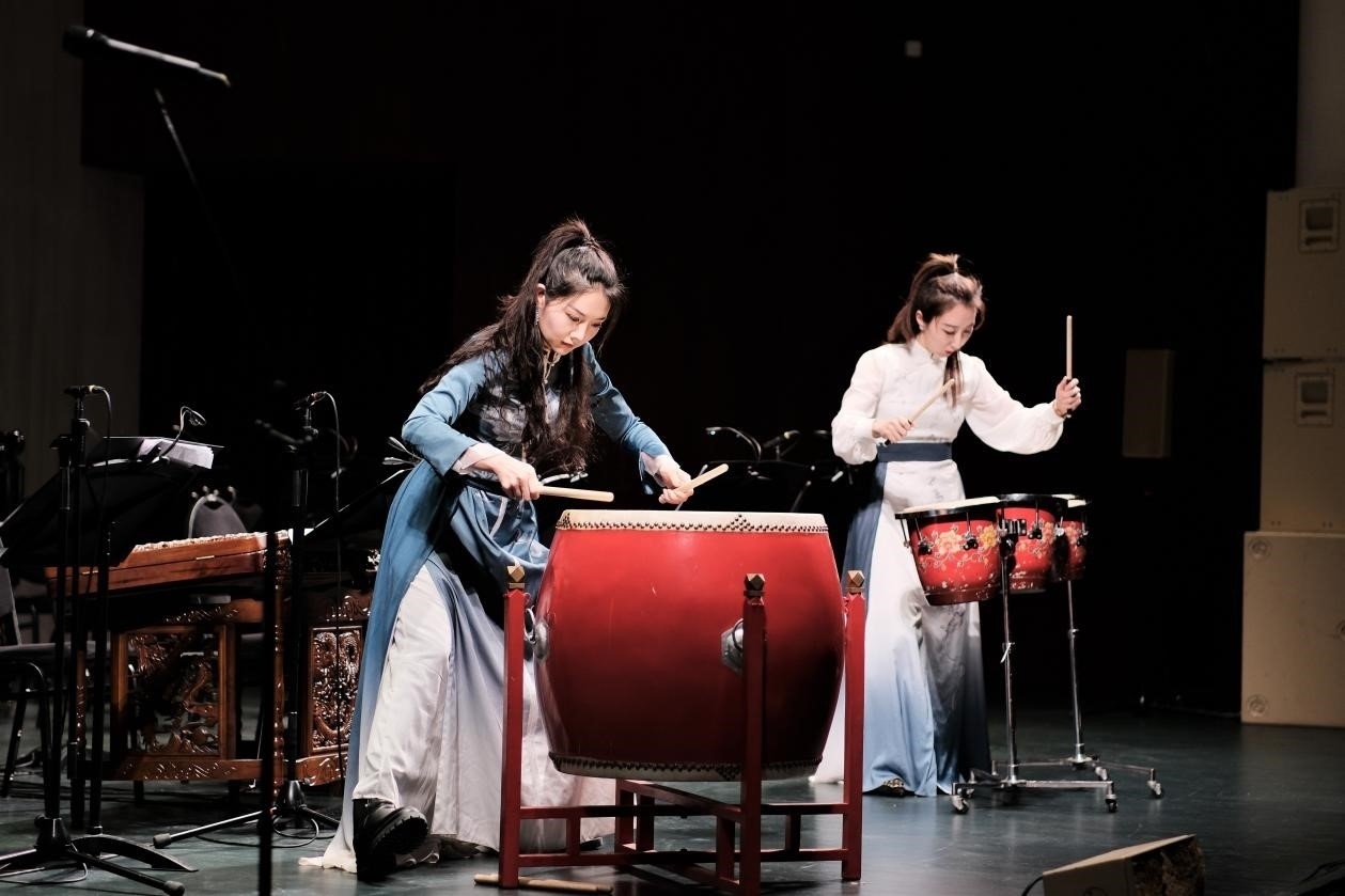 2024“歡樂春節(jié)”新春民族音樂會(huì)演出現(xiàn)場(chǎng)。于子恒攝