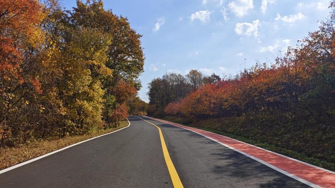 九臺區(qū)圍繞紅色文化、冰雪資源、特色民宿，進(jìn)一步完善道路功能。九臺區(qū)委宣傳部供圖