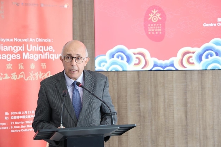 拉巴特文化藝術(shù)遺產(chǎn)復(fù)興協(xié)會(huì)主席德里希致辭?；艟z