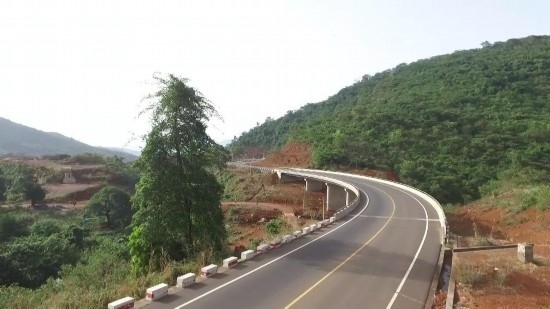 中塞友誼公路。