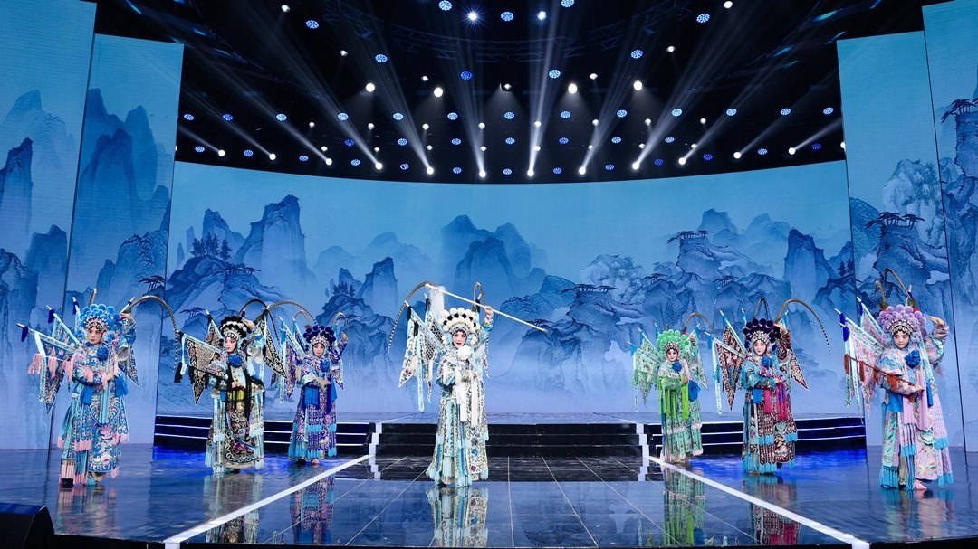 圖：秦腔戲曲《楊門女將》 表演者：惠敏莉、趙璐璐等