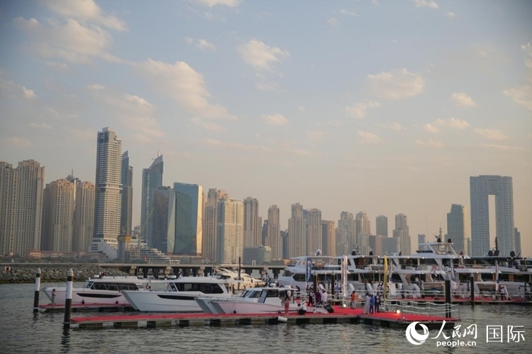 游艇展場景。人民網(wǎng) 塔里克·易卜拉欣攝