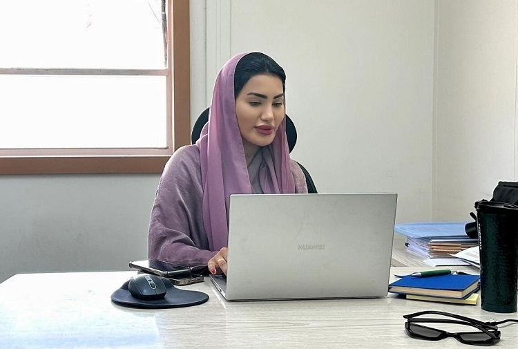 卡爾圖姆在工作中。中石化南京工程中東公司供圖