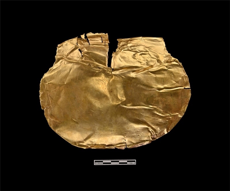 金覆面。中國(guó)文物報(bào)社供圖