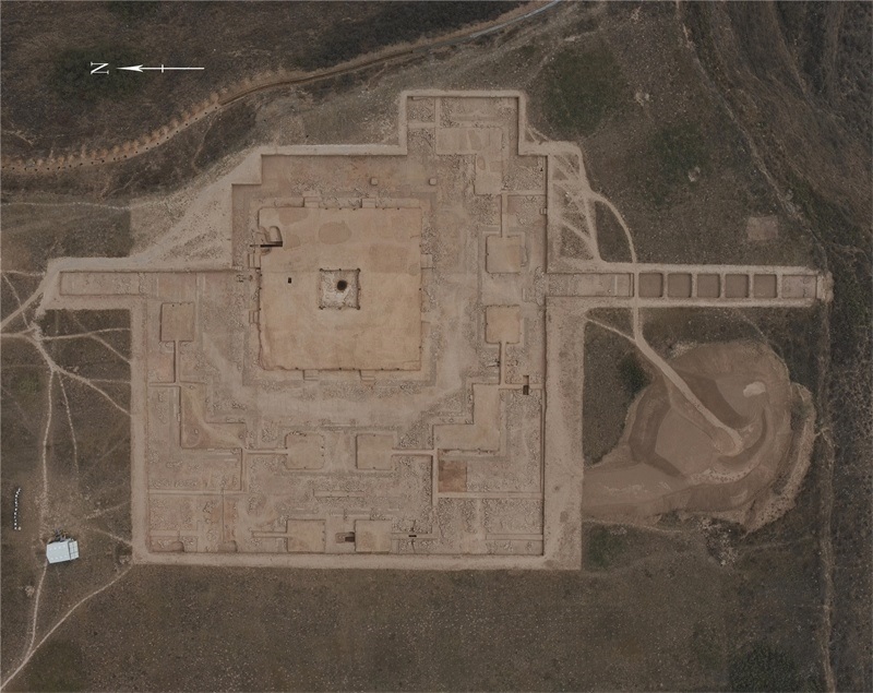 四角坪遺址平面圖。中國(guó)文物報(bào)社供圖