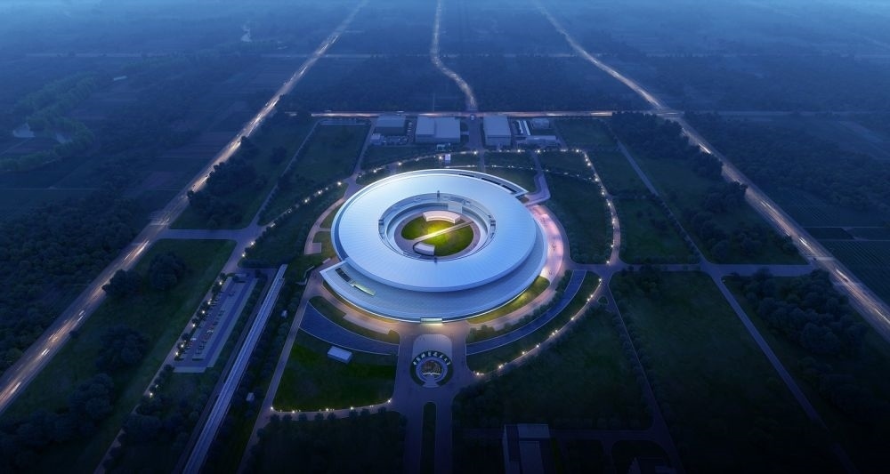 這是合肥先進(jìn)光源效果圖。