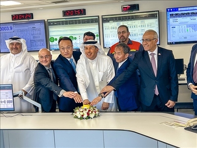 圖為燃機(jī)點(diǎn)火儀式，主辦方供圖