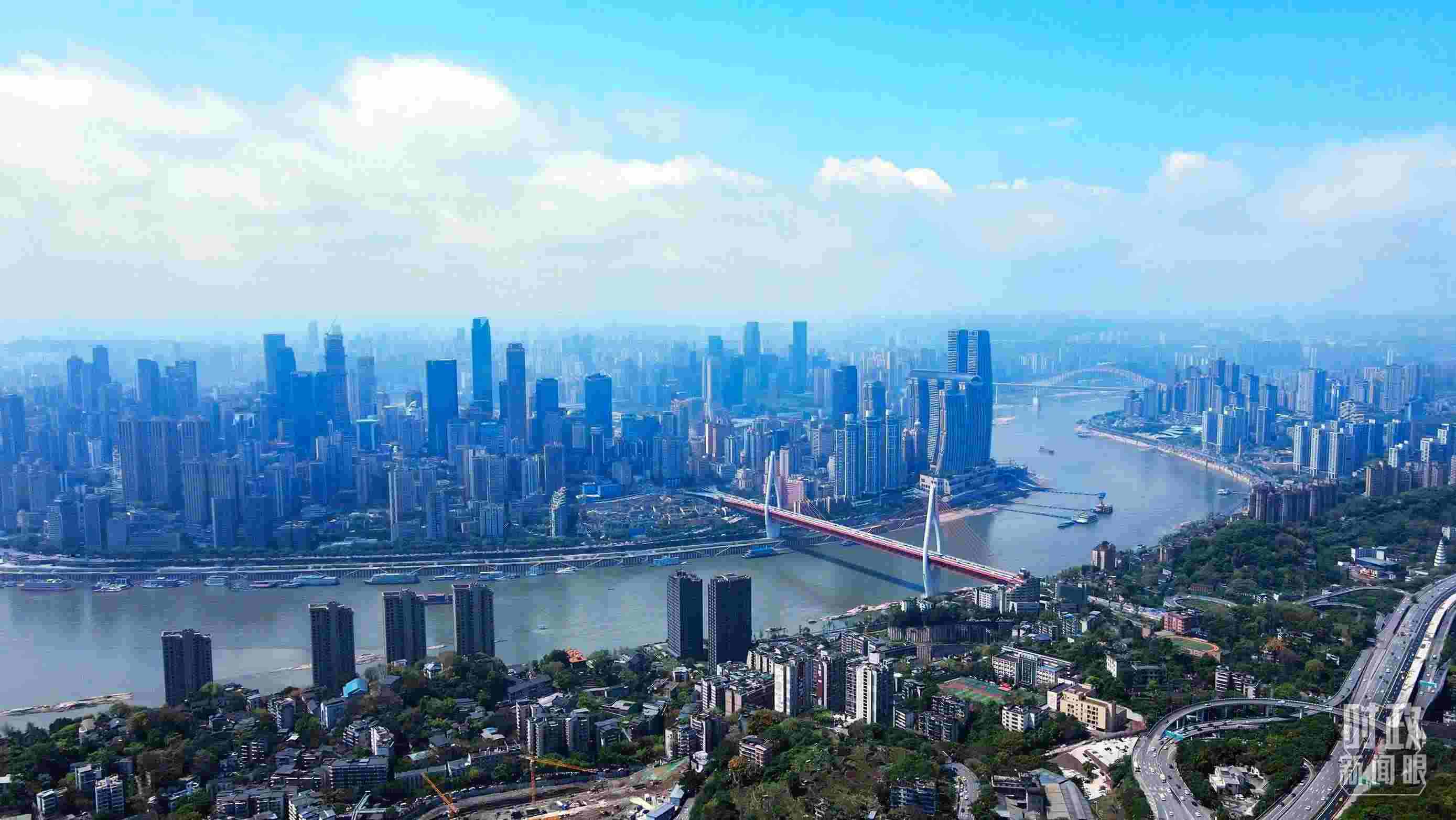 △重慶。（總臺記者謝鵬拍攝）