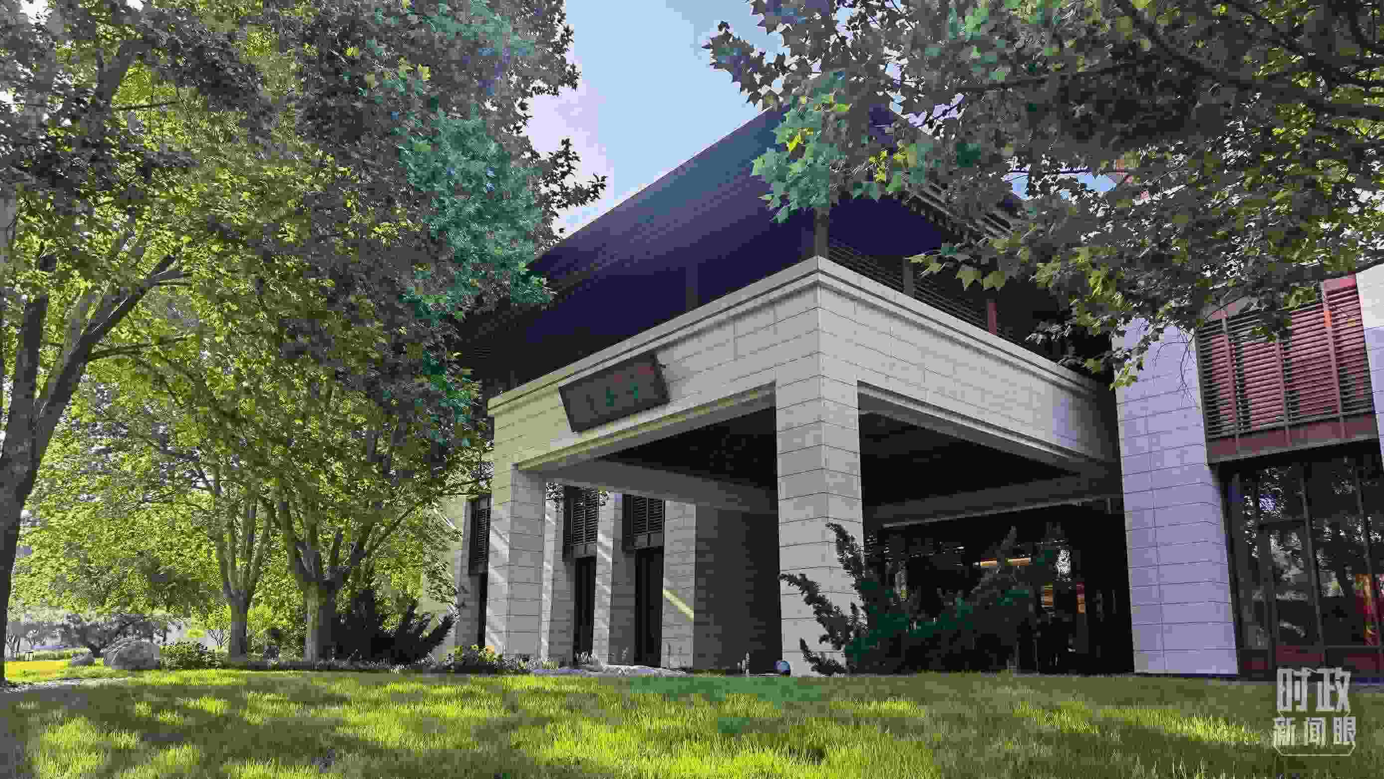 △釣魚臺芳華苑。（總臺央視記者石丞拍攝）